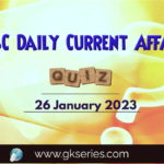 UPSC Daily Current Affairs Quiz