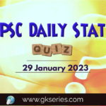 UPSC Daily Static Quiz