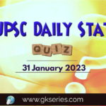 UPSC Daily Static Quiz