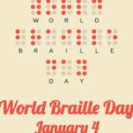 World Braille Day 2023 celebrates on 4th January
