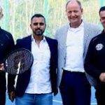 Rene Zondag, PBI president inaugurates Tennis center in Pune