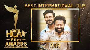 SS Rajamouli’s RRR wins ‘Best International Film’ award at HCA