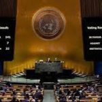 UN approves resolution calling for Russia to leave Ukraine after 1 year