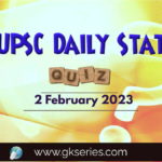 UPSC Daily Static Quiz