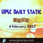 UPSC Daily Static Quiz