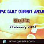 UPSC Daily Current Affairs Quiz