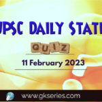 UPSC Daily Static QUIZ