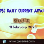 UPSC Daily Current Affairs Quiz