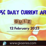 UPSC Daily Current Affairs Quiz