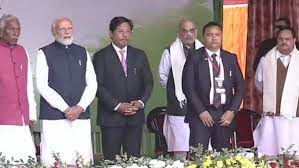 Conrad Sangma sworn-in as Meghalaya Chief Minister