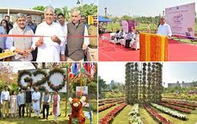 G20 flower festival begins in New Delhi