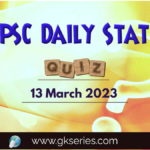 UPSC Daily Static Quiz