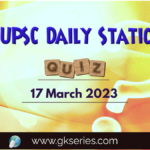UPSC Daily Static Quiz