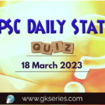 UPSC Daily Static Quiz