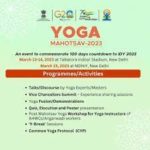 Yoga Mahotsav 2023 marks the beginning of 100 Days Countdown of 9th International Yoga Day
