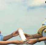 Gallantry Medal presented to Wing Commander Deepika Misra.