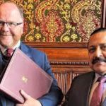 India, UK sign agreement to collaborate on science and innovation