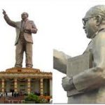 Telangana CM KCR unveiled 125-ft-tall Ambedkar statue in Hyderabad