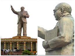 Telangana CM KCR unveiled 125-ft-tall Ambedkar statue in Hyderabad