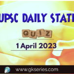 UPSC STATIC QUIZ
