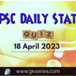 UPSC Daily Static Quiz