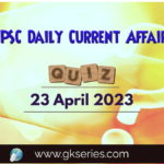 UPSC Daily Current Affairs Quiz