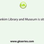 Rishi Bankim Library and Museum is situated in