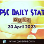 UPSC Daily Static Quiz