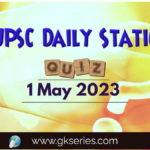 UPSC Daily Static Quiz
