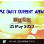 UPSC Daily Current Affairs Quiz