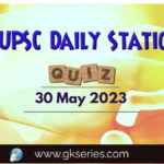 UPSC Daily Static Quiz