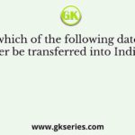 Before which of the following dates would the power be transferred into Indian hands