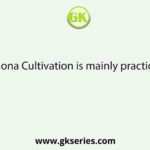 Cinchona Cultivation is mainly practiced in-