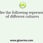 Consider the following representatives of different cultures