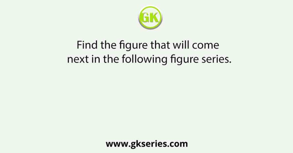 Find the figure that will come next in the following figure series.