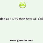 If EAGER is coded as 51759 then how will CADET be coded?