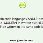 In a certain code language ‘CANDLE’ is written as ‘D1OEM2’ and ‘ MODERN’ in written as N 4E2SO. How will ‘ BEWARE’ be written in the same code language?