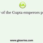Majority of the Gupta emperors patronised