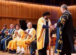 Singer-composer Shankar Mahadevan receives honorary doctorate in UK