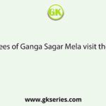 The devotees of Ganga Sagar Mela visit the temple of