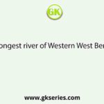 The longest river of Western West Bengal is
