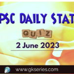 UPSC Daily Static Quiz