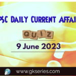 UPSC Daily Current Affairs Quiz