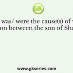 What was/ were the cause(s) of war of succession between the son of Shah Jahan?