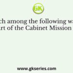 Which among the following was not a part of the Cabinet Mission Plan?