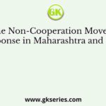 Why did the Non-Cooperation Movement evoke poor response in Maharashtra and Karnataka?