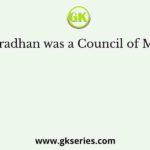 Ashtapradhan was a Council of Ministers