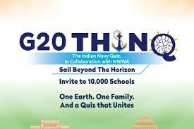 Indian Navy launches second edition of 'G20 THINQ' quiz