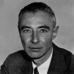 Julius Robert Oppenheimer the “father of the atomic bomb”