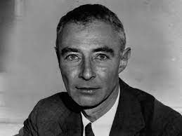 Julius Robert Oppenheimer the “father of the atomic bomb”